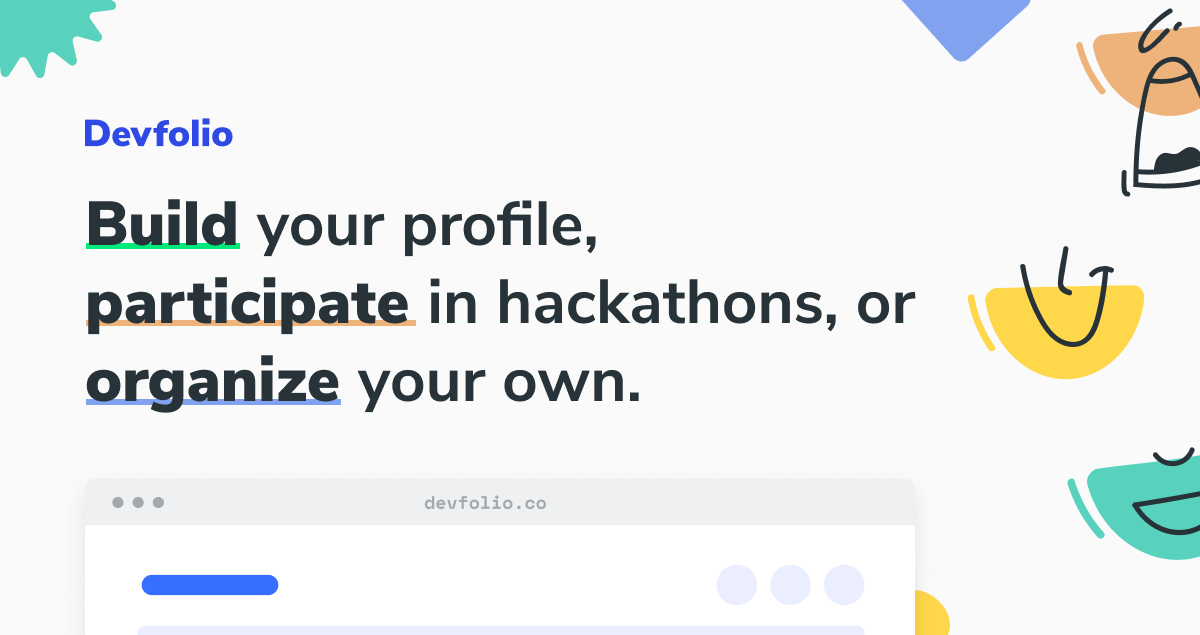 Devfolio preview