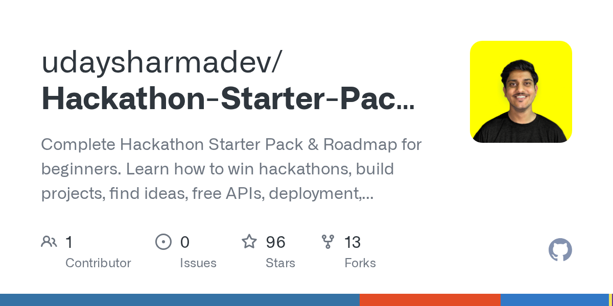 Hackathon Starter Pack (GitHub) preview