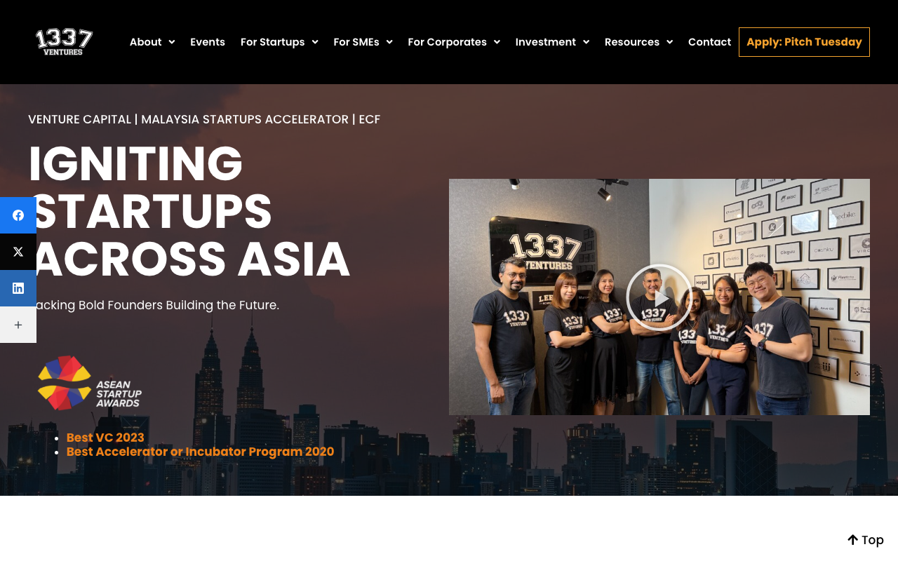 Alpha Startups (up to RM50k) preview