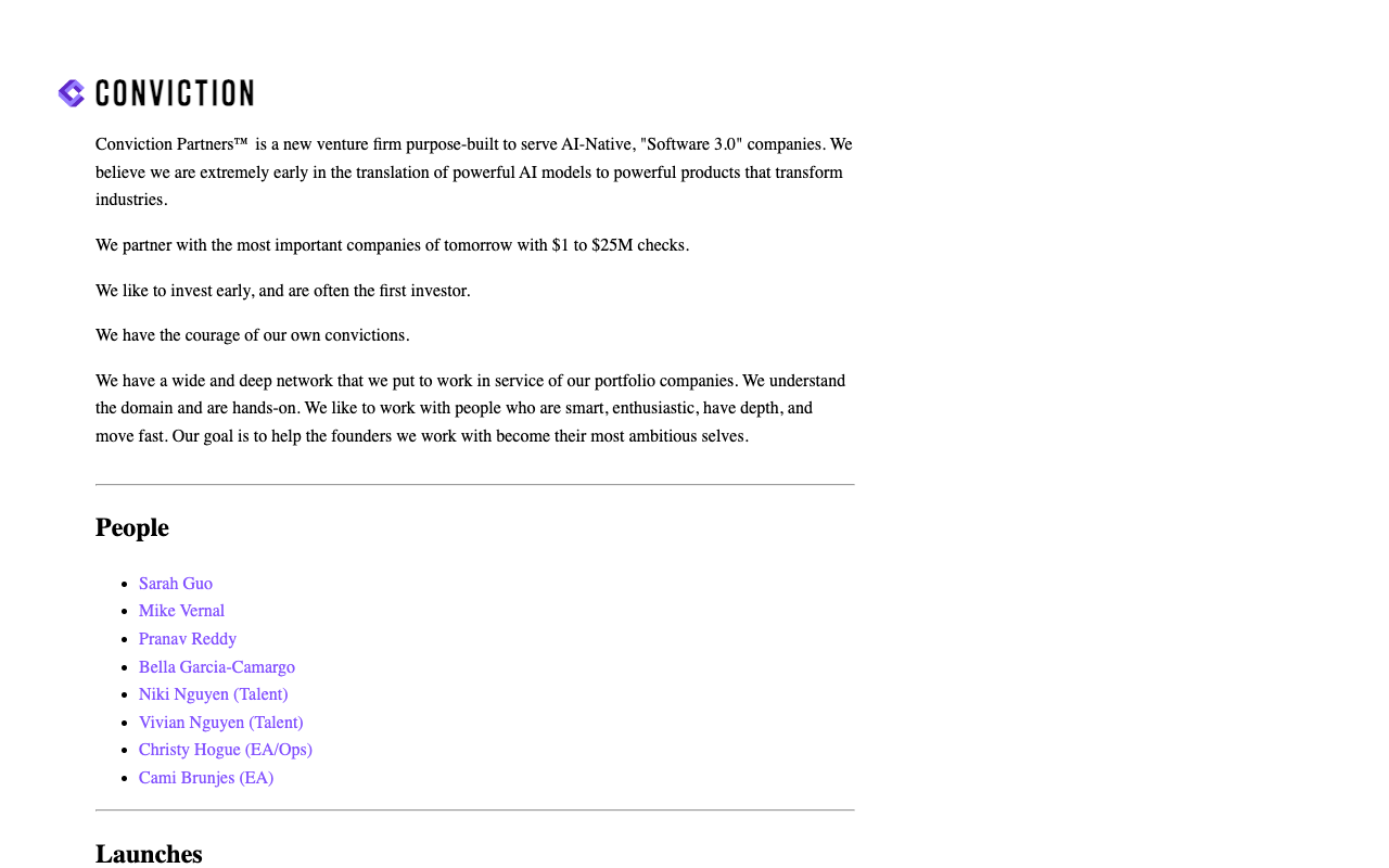 Conviction Embed ($150k) screenshot