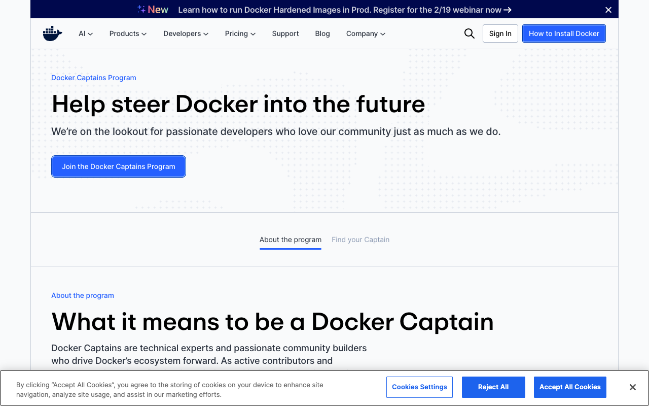 Docker Captain screenshot