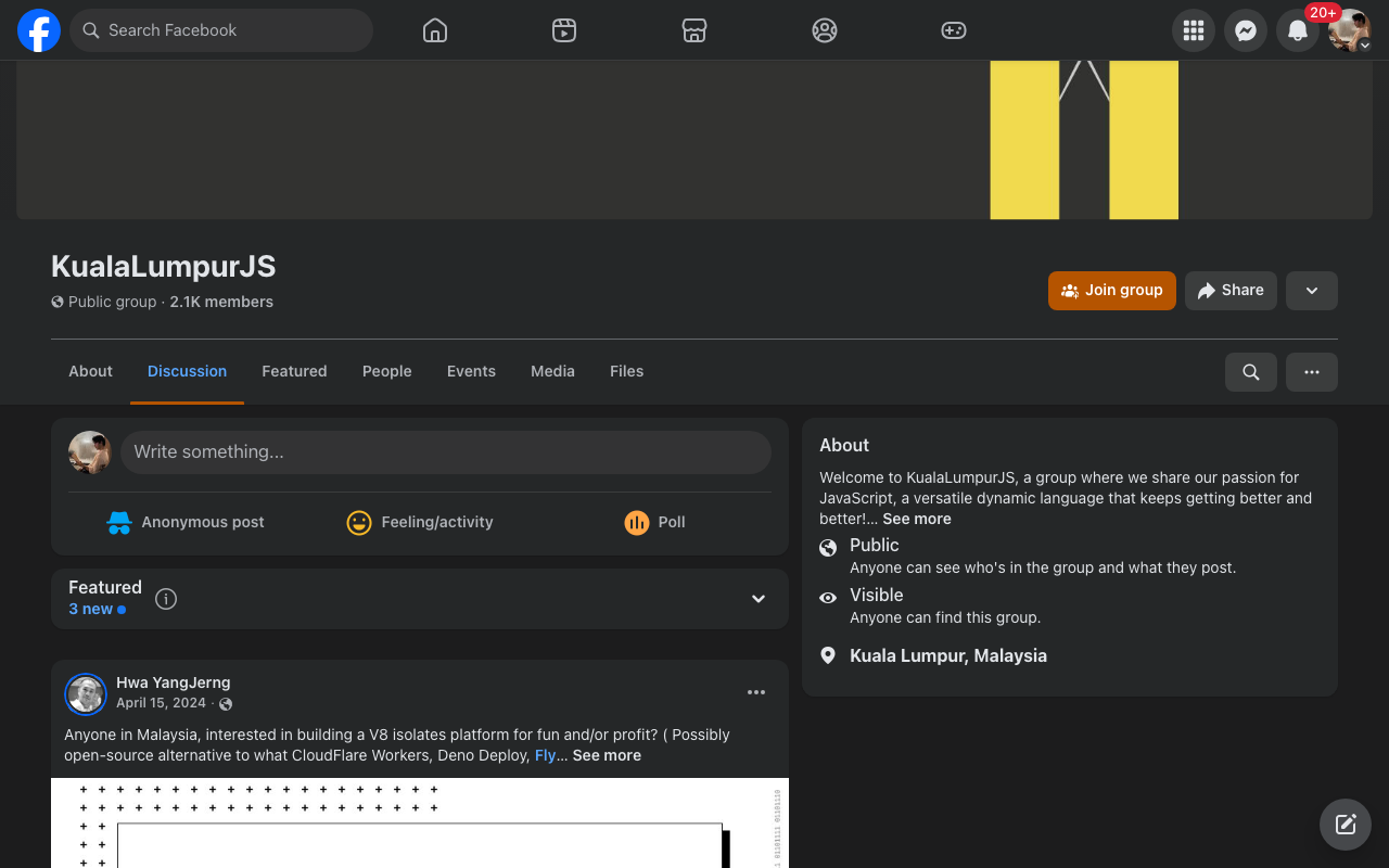 KualaLumpurJS screenshot