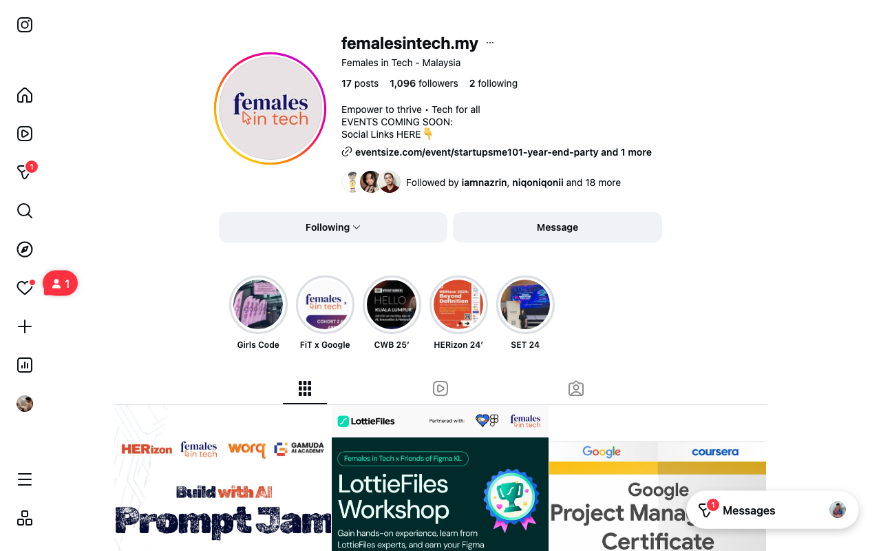 Females in Tech Malaysia screenshot