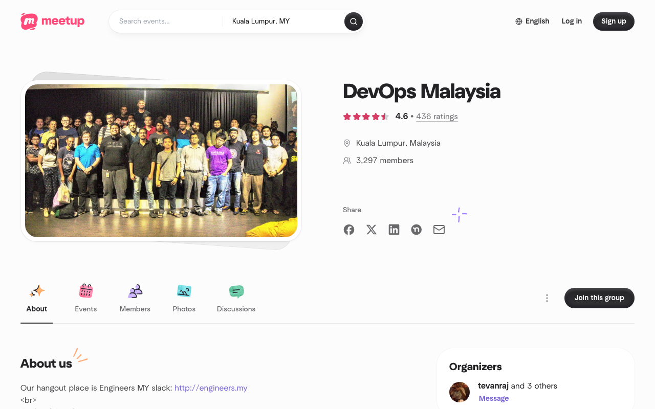 DevOps Malaysia screenshot