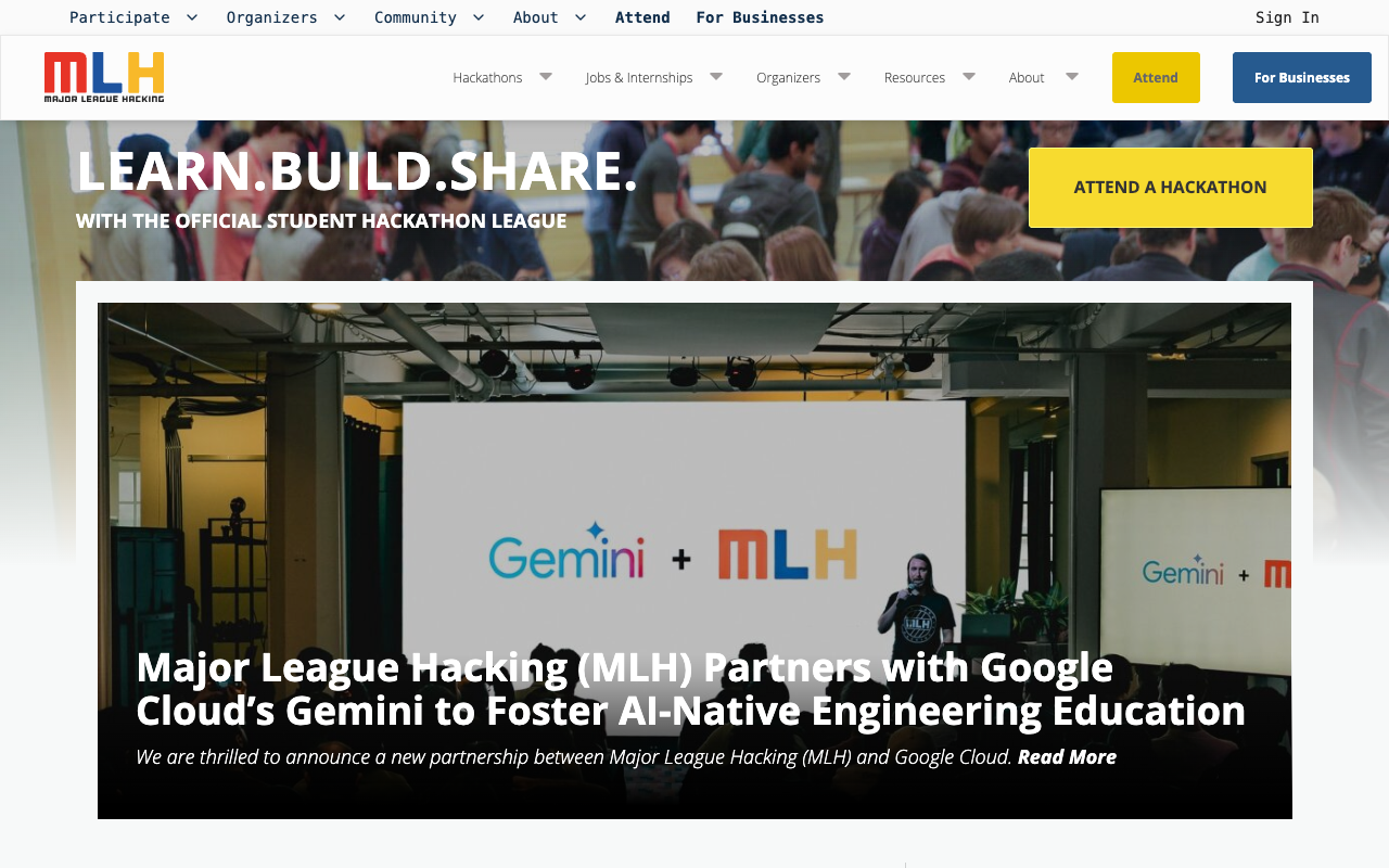 MLH Hackathons (Varies) preview