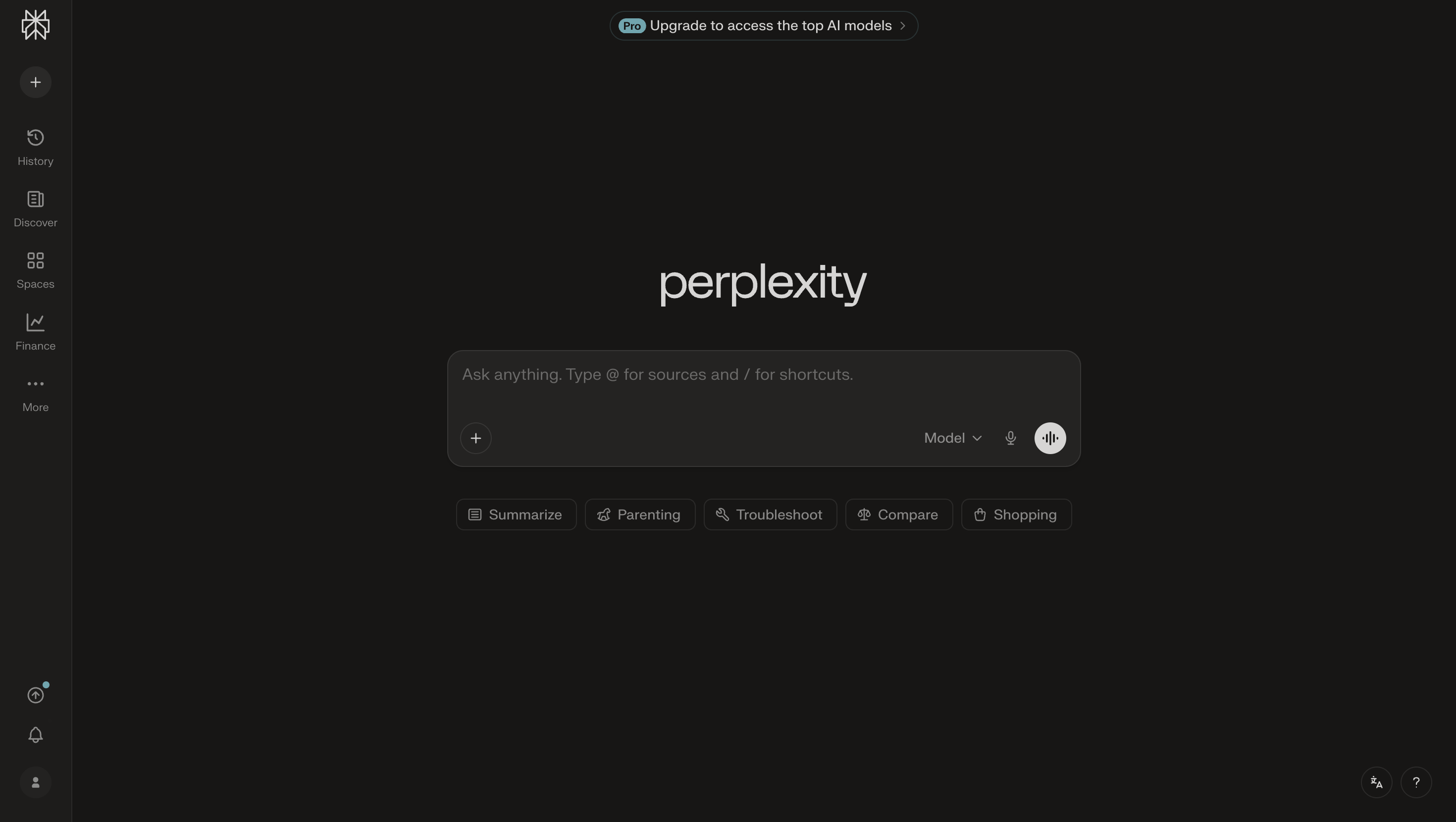 Perplexity preview
