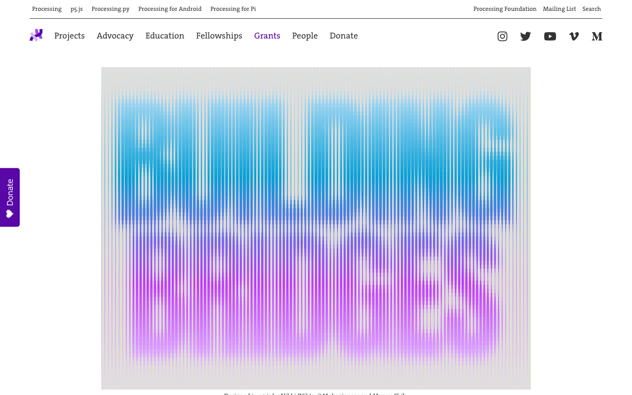 Processing Foundation Software Development Grant (pr05) preview