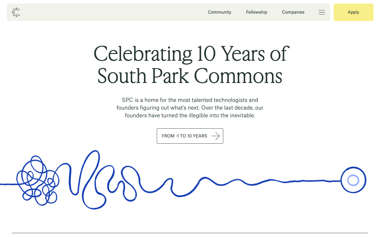 South Park Commons ($400k for 7% + $600k follow-on) screenshot