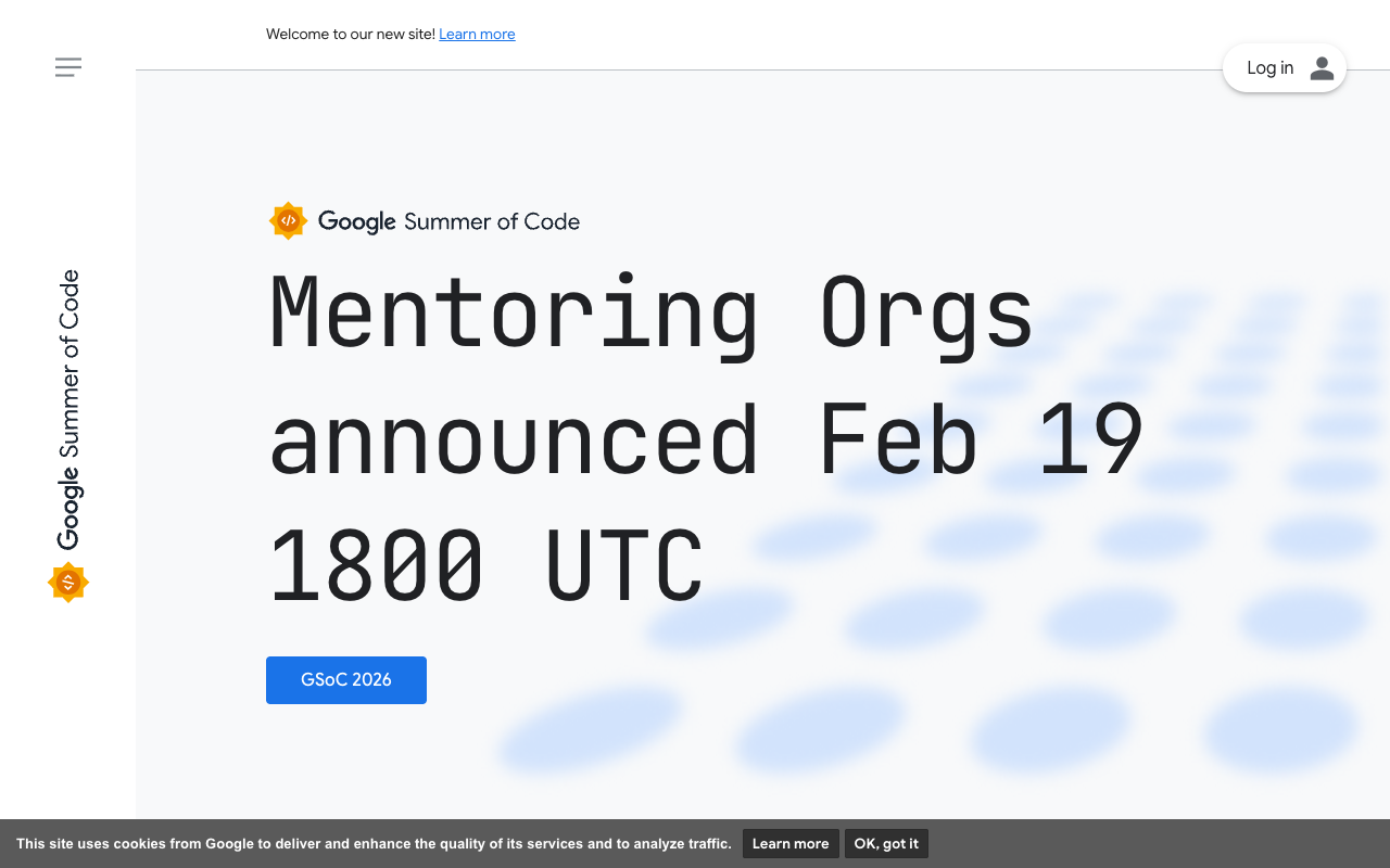 Google Summer of Code (GSoC) preview