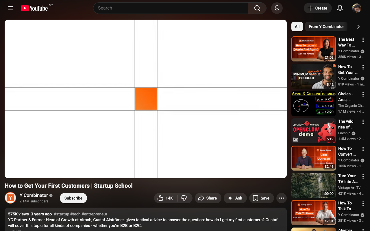 How to Get and Evaluate Startup Ideas (YC) screenshot