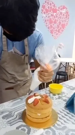 Fathy Rashad hobby - Baking