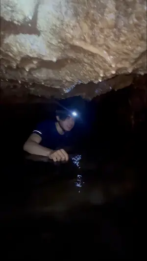 Fathy Rashad hobby - Caving