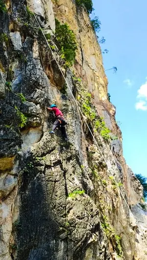 Fathy Rashad hobby - Climbing