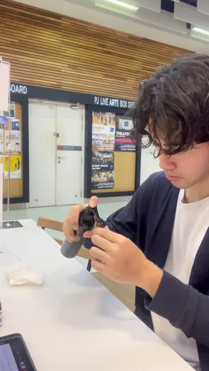 Fathy Rashad hobby - Perfume Making