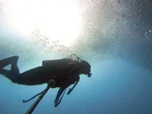 Fathy Rashad hobby - Scuba Diving