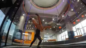 Fathy Rashad hobby - Indoor Skydiving
