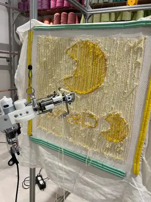 Fathy Rashad hobby - Tufting