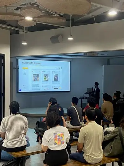 Fathy Rashad at Rapid Prototyping with AI - photo 4