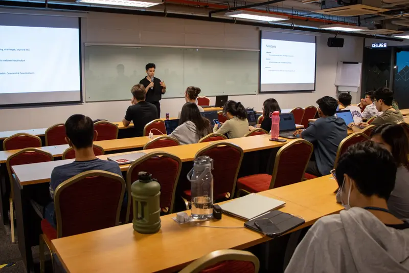 Fathy Rashad at Lessons Learned in Building LLM App in Production - photo 3