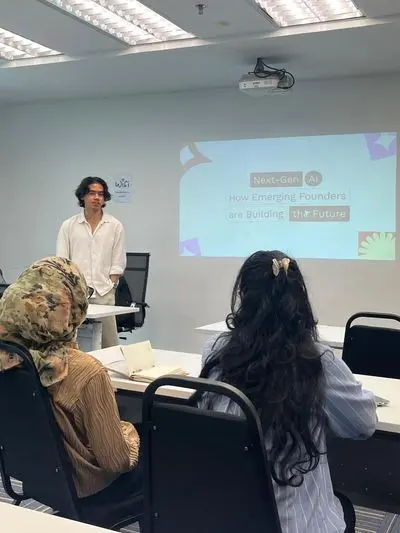 Fathy Rashad at Next-Gen AI: How Emerging Founders are Building the Future - photo 4