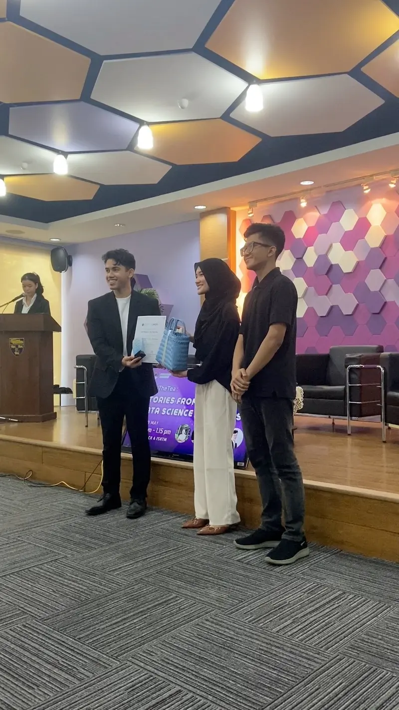 Fathy Rashad at Stories from Data Science Frontier - photo 6