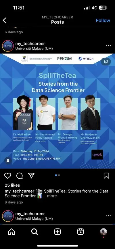 Fathy Rashad at Stories from Data Science Frontier - photo 4